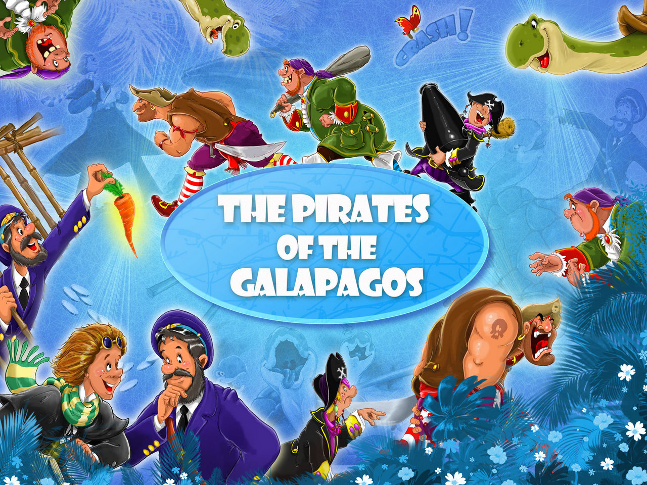 Grandpa Benny and Pirates of Galapagos