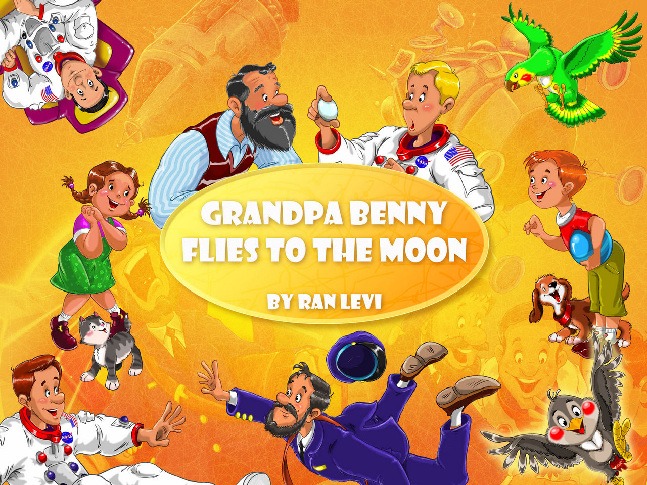 Grandp Benny Flies To The Moon