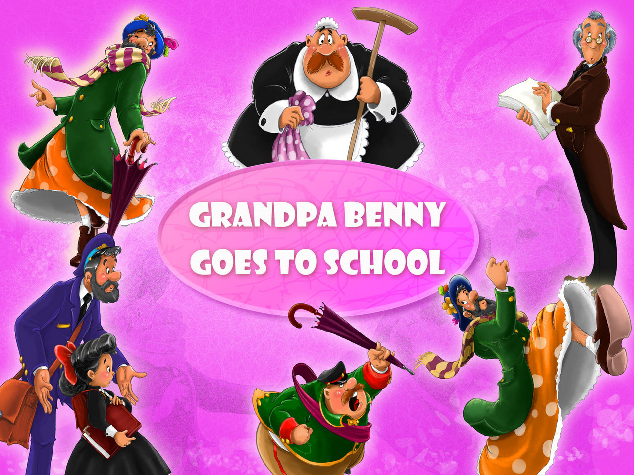 Grandpa Benny goes to School